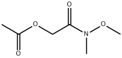 2-(methoxy(methyl)amino)-2-oxoethyl acetate