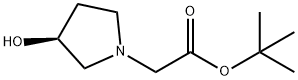 1-Pyrrolidineacetic acid, 3-hydroxy-, 1,1-dimethylethyl ester, (3S)-