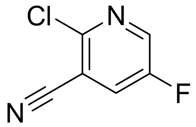 2-Chloro-5-fluoro-3-pyridinecarbonitrile