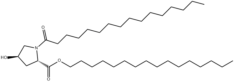 L-Proline, 4-hydroxy-1-(1-oxohexadecyl)-, hexadecyl ester, (4R)-