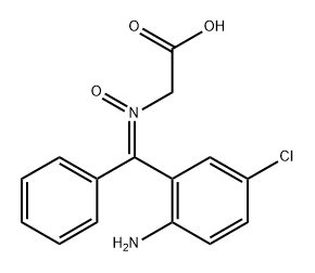 N-(2-Amino-5-chloro-a-phenylbenzylidene)glycine N-oxide