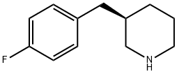 (3R)-3-[(4-Fluorophenyl)methyl]piperidine