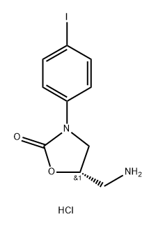 (S)-5-(aminomethyl)-3-(4-iodophenyl)oxazolidin-2-one hydrochloride