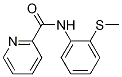 2-Pyridinecarboxamide, N-[2-(methylthio)phenyl]-