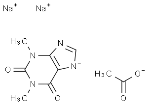 乙酸钠茶碱