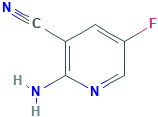 2-Amino-3-cyano-5-fluoropyridine