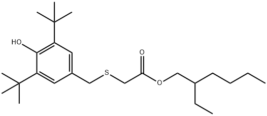 2-ethylhexyl [[[3,5-bis(1,1-dimethylethyl)-4-hydroxyphenyl]methyl]thio]acetate