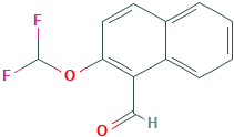 2-(Difluoromethoxy)naphthalene-1-carboxaldehyde