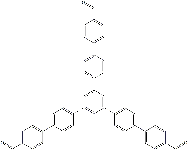 [1,1':4',1'':3'',1''':4''',1''''-Quinquephenyl]-4,4''''-dicarboxaldehyde, 5''-(4'-formyl[1,1'-biphenyl]-4-yl)- (9CI)