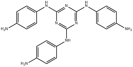 2,4,6-tris((p-aminoanilino)-1,3,5-triazine