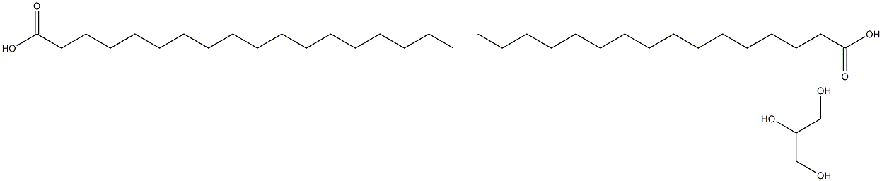 Octadecanoic acid, ester with 1,2,3-propanetriol hexadecanoate