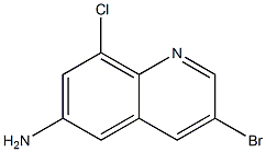 3-broMo-8-chloroquinolin-6-aMine