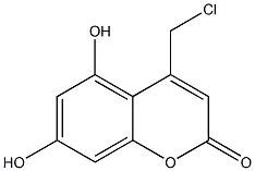 4-(氯甲基)-5,7-二羟基-2H-苯并吡喃-2-酮