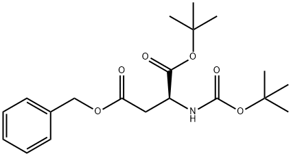 L-Aspartic acid, N-[(1,1-dimethylethoxy)carbonyl]-, 1-(1,1-dimethylethyl) 4-(phenylmethyl) ester