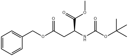 L-Aspartic acid, N-[(1,1-dimethylethoxy)carbonyl]-, 1-methyl4-(phenylmethyl) ester