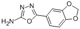 5-(1,3-苯并二氧戊环-5-基)-1,3,4-恶二唑-2-胺