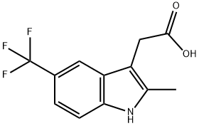 2-(2-methyl-5-trifluoromethyl-1H-indol-3-yl)acetic acid