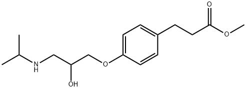 Methyl 4-[2-hydoxy-3[(1-methylethyl)amino]-propoxy]benzenepropanoate