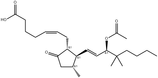 (5Z,11α,13E,15R)-15-(Acetyloxy)-11,16,16-trimethyl-9-oxoprosta-5,13-dien-1-oic acid