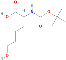 N-[tert-Butyloxycarbonyl]-6-hydroxy-DL-norleucine