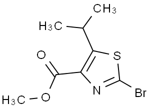 2-溴-5-异丙基-1,3-噻唑-4-羧酸甲酯