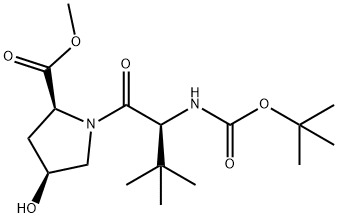 (2S,4S)-1 -((S)-2 -((叔丁氧基羰基)氨基)-3,3-二甲基丁酰基)-4-羟基吡咯烷-2-羧酸甲酯