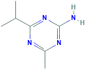 1,3,5-Triazin-2-amine,4-methyl-6-(1-methylethyl)-(9CI)