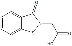 2-(3-氧代-2,3-二氢-1,2-苯并噻唑-2-基)乙酸