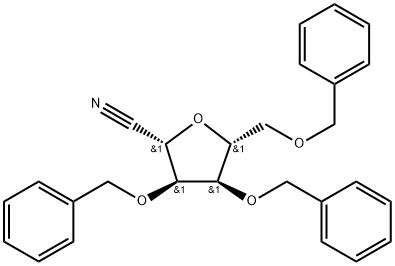 D-Allononitrile, 2,5-anhydro-3,4,6-tris-O-(phenylmethyl)-