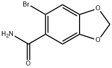 6-bromo-1,3-benzodioxole-5-carboxamide