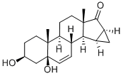 (3b,5b,15a,16a)-15,16-二氢-3,5-二羟基-3'H-环丙并[15,16]雄甾-6,15-二烯-17-酮