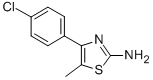 4-(4-CHLOROPHENYL)-5-METHYL-1,3-THIAZOL-2-AMINE