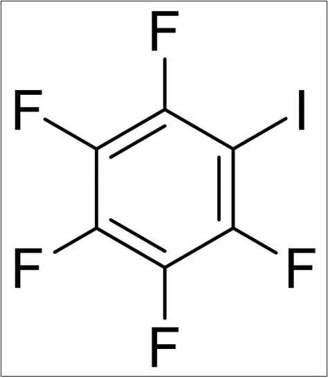 Iodopentafluorobenzene, stabilized with copper