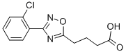 4-[3-(2-CHLOROPHENYL)-1,2,4-OXADIAZOL-5-YL]BUTANOIC ACID