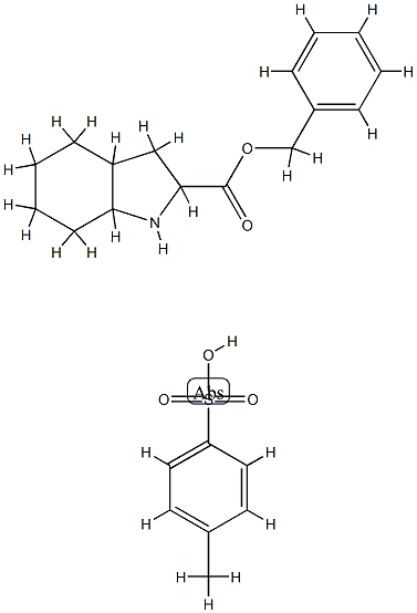 1H-Indole-2-carboxylic acid, octahydro-, phenylmethyl ester, 4-methylbenzenesulfonate (1:1)