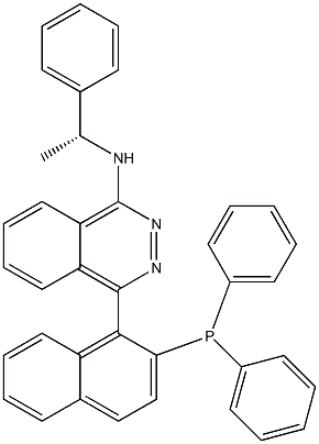 (+)-4 - [2 - (二苯基膦)-1- 萘]- N-[(R)-1-苯乙基] -1 - 二氮杂萘胺