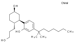 5-(1,1-二甲基庚基)-2-[5-羟基-2-(3-羟基丙基)环己基]苯酚