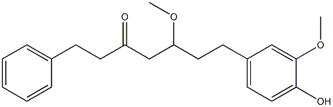 7-(4-Hydroxy-3-methoxyphenyl)-5-methoxy-1-phenylheptan-3-one