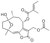 8α-巴豆酰氧基硬毛钩藤内酯 13-O-乙酸酯