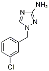 1-(3-chlorobenzyl)-1H-1,2,4-triazol-3-amine(SALTDATA: FREE)