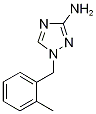 1-(2-methylbenzyl)-1H-1,2,4-triazol-3-amine(SALTDATA: FREE)