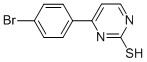 4-(4-溴苯基)嘧啶-2-硫醇