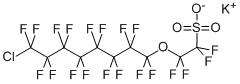 Potassium 11-Chloroeicosafluoro-3-oxaundecane-1-sulfonate