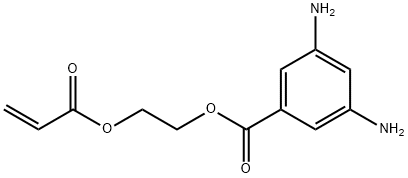 Benzoic acid, 3,5-diamino-, 2-[(1-oxo-2-propen-1-yl)oxy]ethyl ester