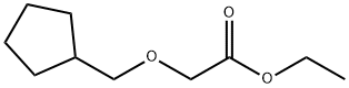 (cyclopentylmethoxy)acetic acid ethyl ester