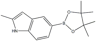 2-甲基-5-(四甲基-1,3,2-二氧硼杂环戊烷-2-基)-1H-吲哚