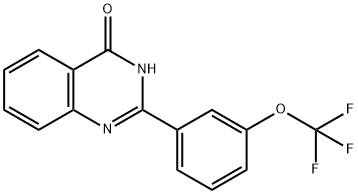 4(3H)-Quinazolinone, 2-[3-(trifluoromethoxy)phenyl]-