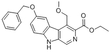 4-(METHOXYMETHYL)-6-(PHENYLMETHOXY)-9H-PYRIDO[3,4-B]INDOLE-3-CARBOXYLIC ACID ETHYL ESTER HYDROCHLORIDE