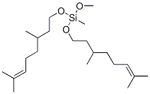 bis[(3,7-dimethyloct-6-enyl)oxy]methoxymethylsilane