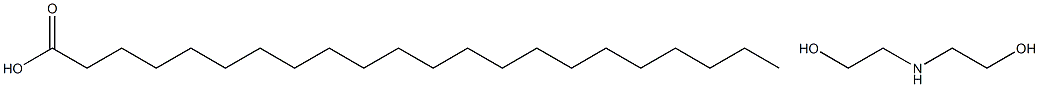 docosanoic acid, compound with 2,2'-iminodiethanol (1:1)